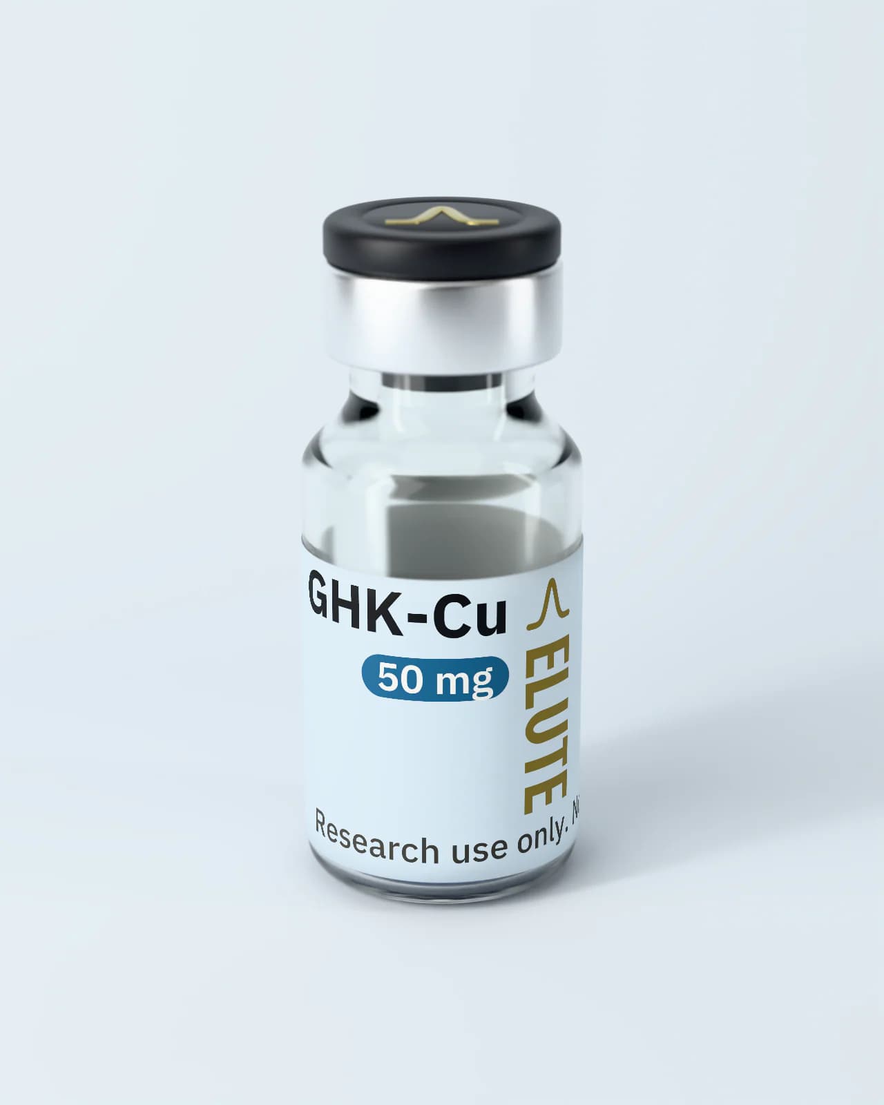 GHK-Cu 50 mg vial with its printed label