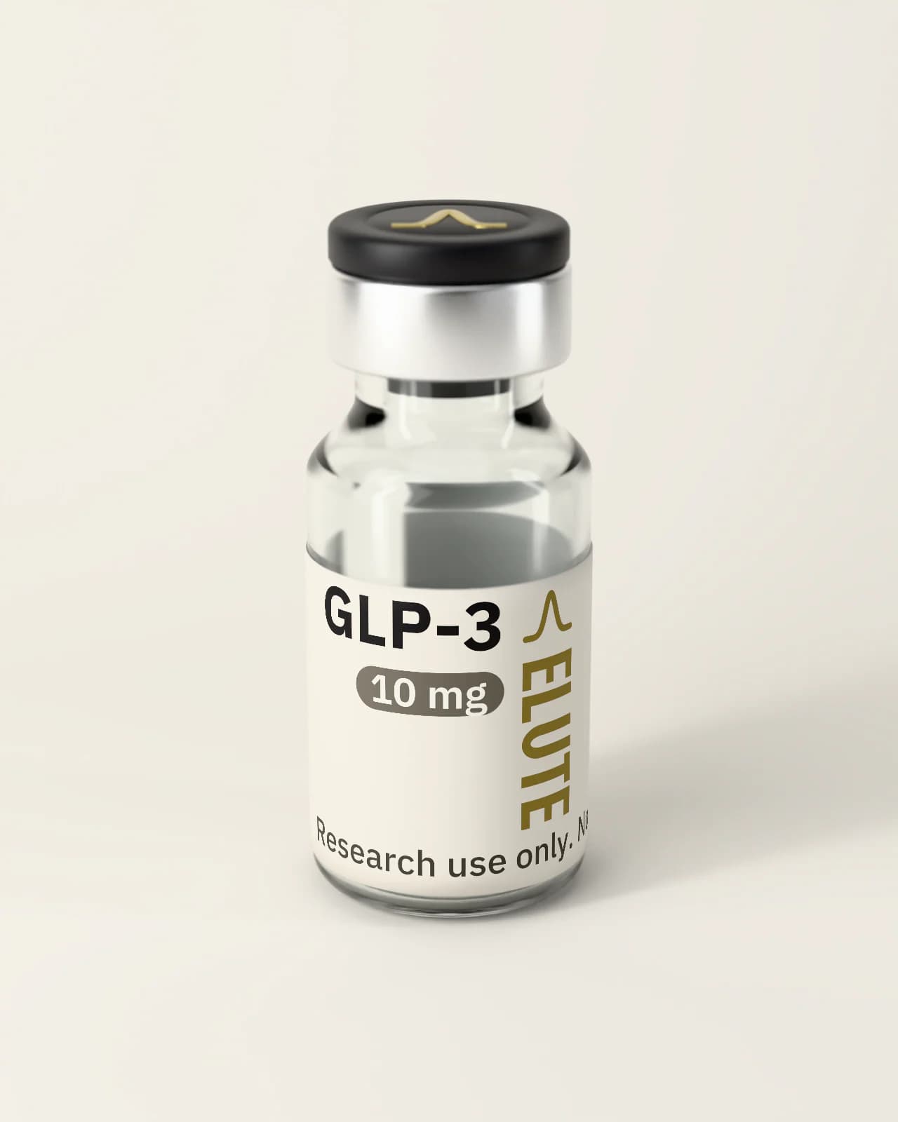 GLP-3 10 mg vial with its printed label